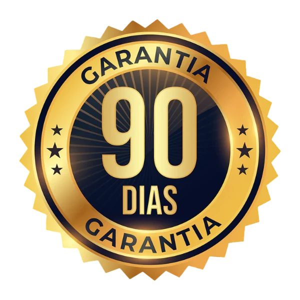 Selo de garantia de 90 dias